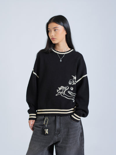 CHERUBS KNIT - BLACK