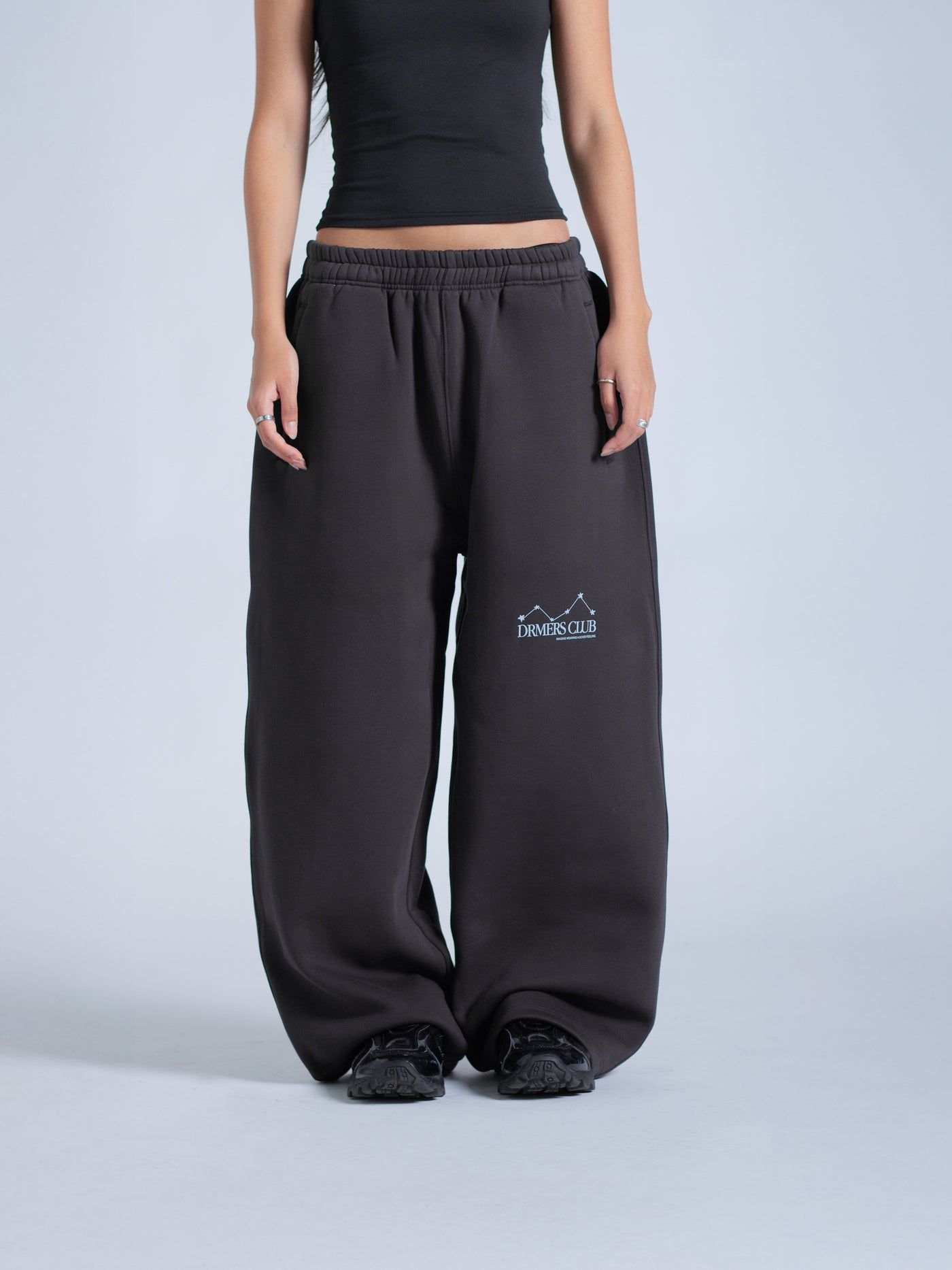 FIND YOUR OWN SIGNS SWEATPANTS - FADED BLACK