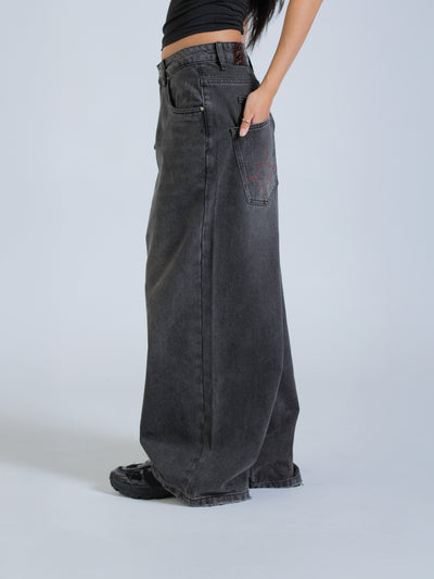 POLARIS JEANS - WASHED BLACK
