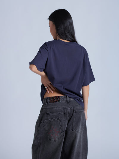 CONSTELLATIONS TEE - NAVY