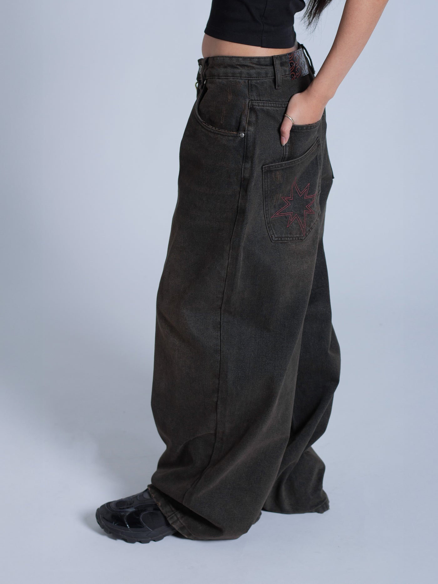 POLARIS JEANS - MUD BROWN