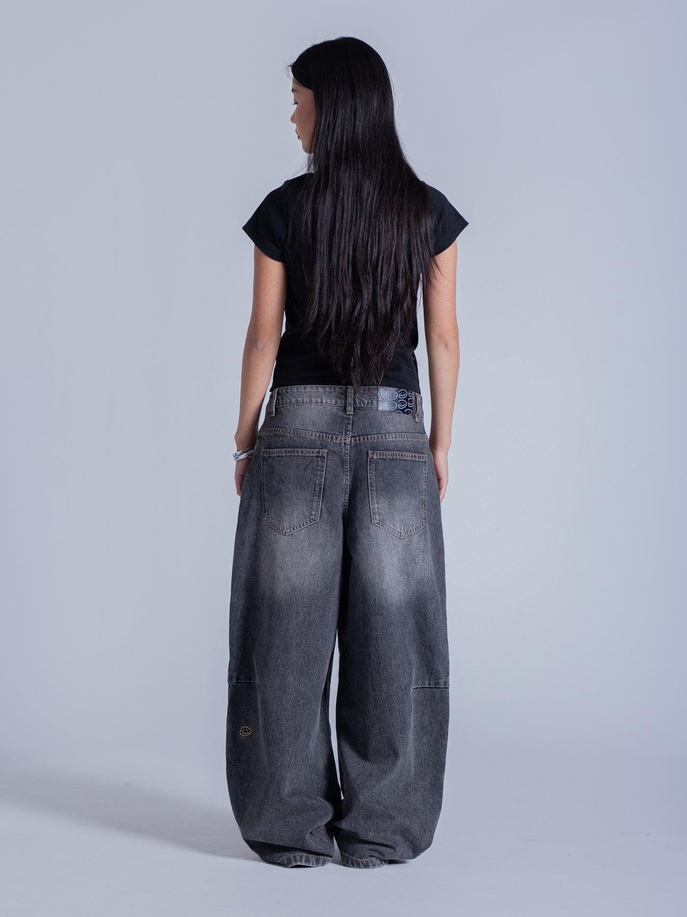 EVERYDAY BAGGY JEANS - GREY – DRMERS CLUB