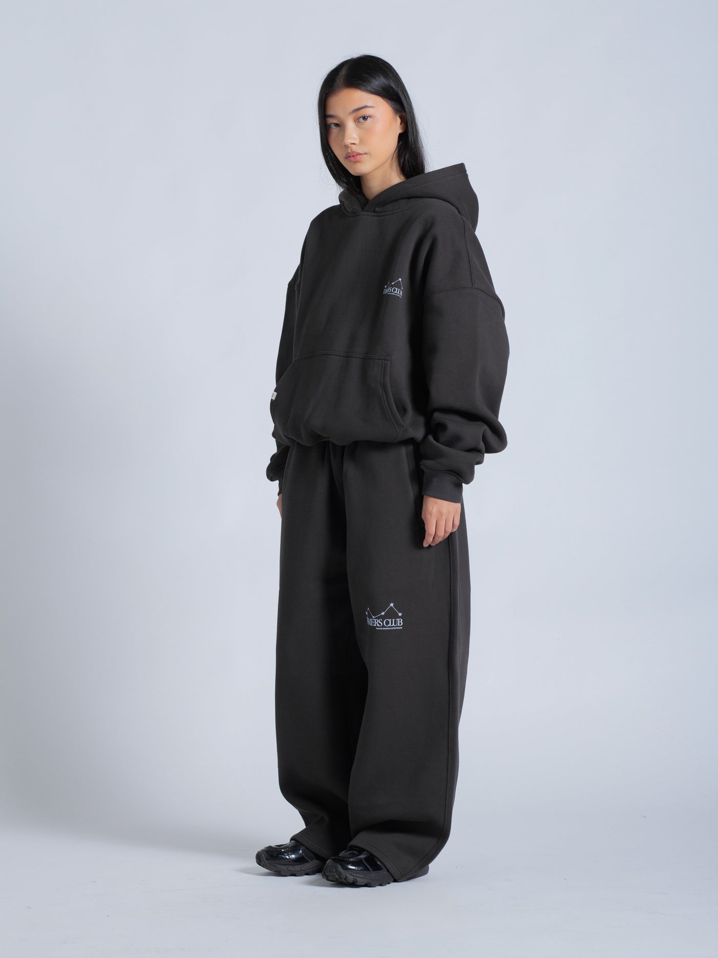 FIND YOUR OWN SIGNS HOODIE - FADED BLACK