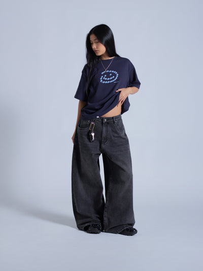 CONSTELLATIONS TEE - NAVY