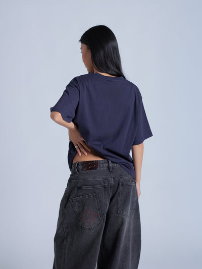 CONSTELLATIONS TEE - NAVY