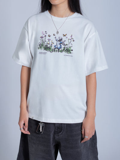 SEARCHING FOR THE DRM TEE - WHITE