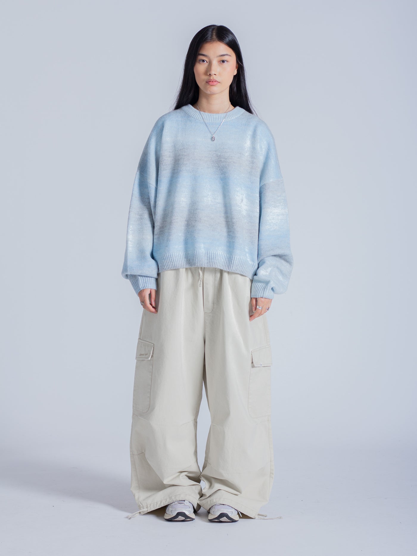 GRADIENT KNIT - BLUE MIST – DRMERS CLUB