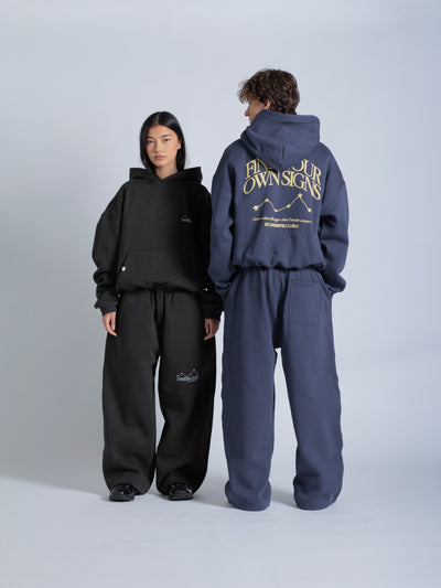 FIND YOUR OWN SIGNS HOODIE - COSMIC NAVY