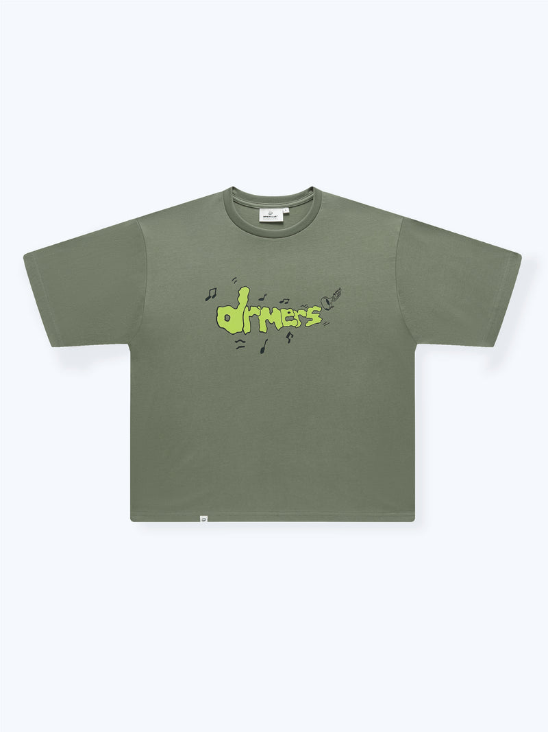 DRMERS JAZZ TEE - MUTED OLIVE