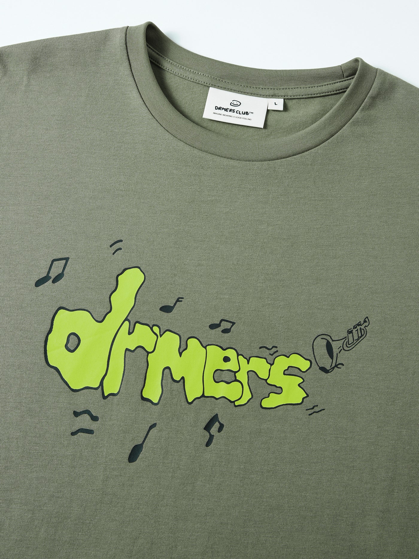 DRMERS JAZZ TEE - MUTED OLIVE