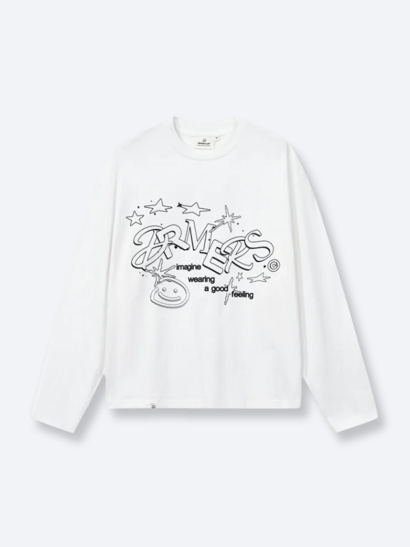 LIFEMANIA LM SERIES S/S TEE（WHITE） M LINEWORK LONG SLEEVE TEE - WHITE – DRMERS CLUB
