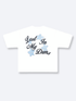 LOST IN MY DRMS TEE - WHITE