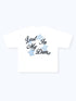 LOST IN MY DRMS TEE - WHITE