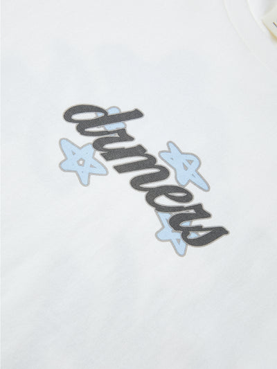 LOST IN MY DRMS TEE - WHITE