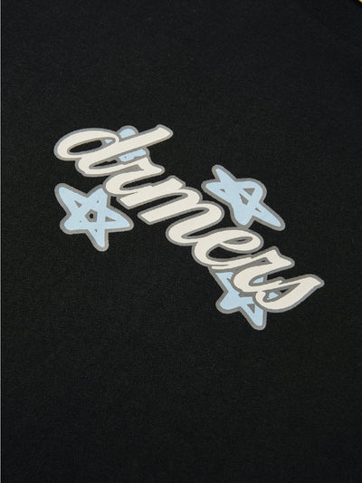 LOST IN MY DRMS TEE - BLACK