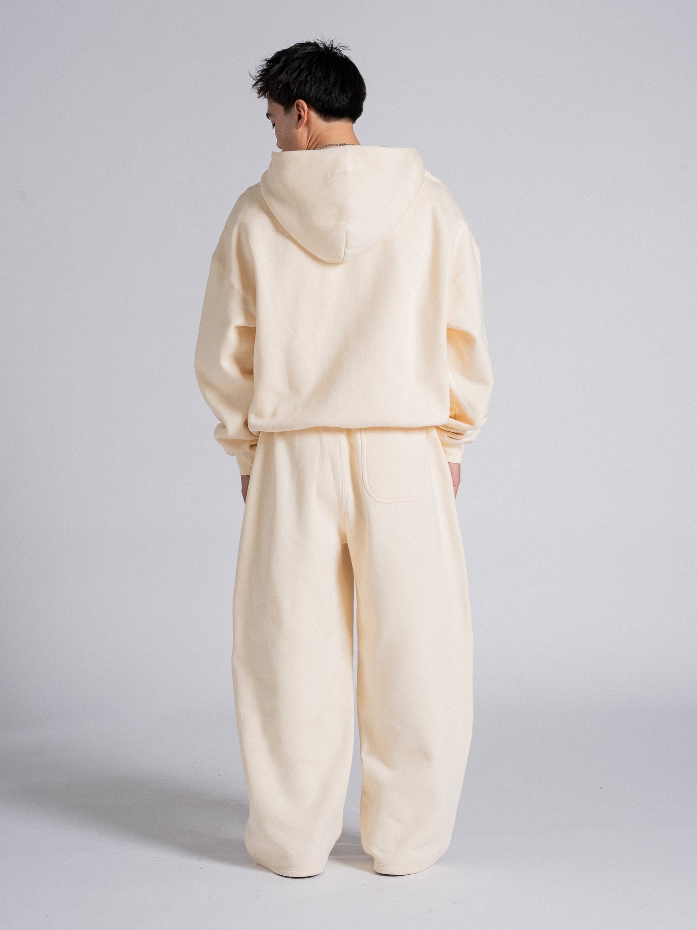 SIGNATURE BASIC DOUBLE ZIP - CREAM – DRMERS CLUB