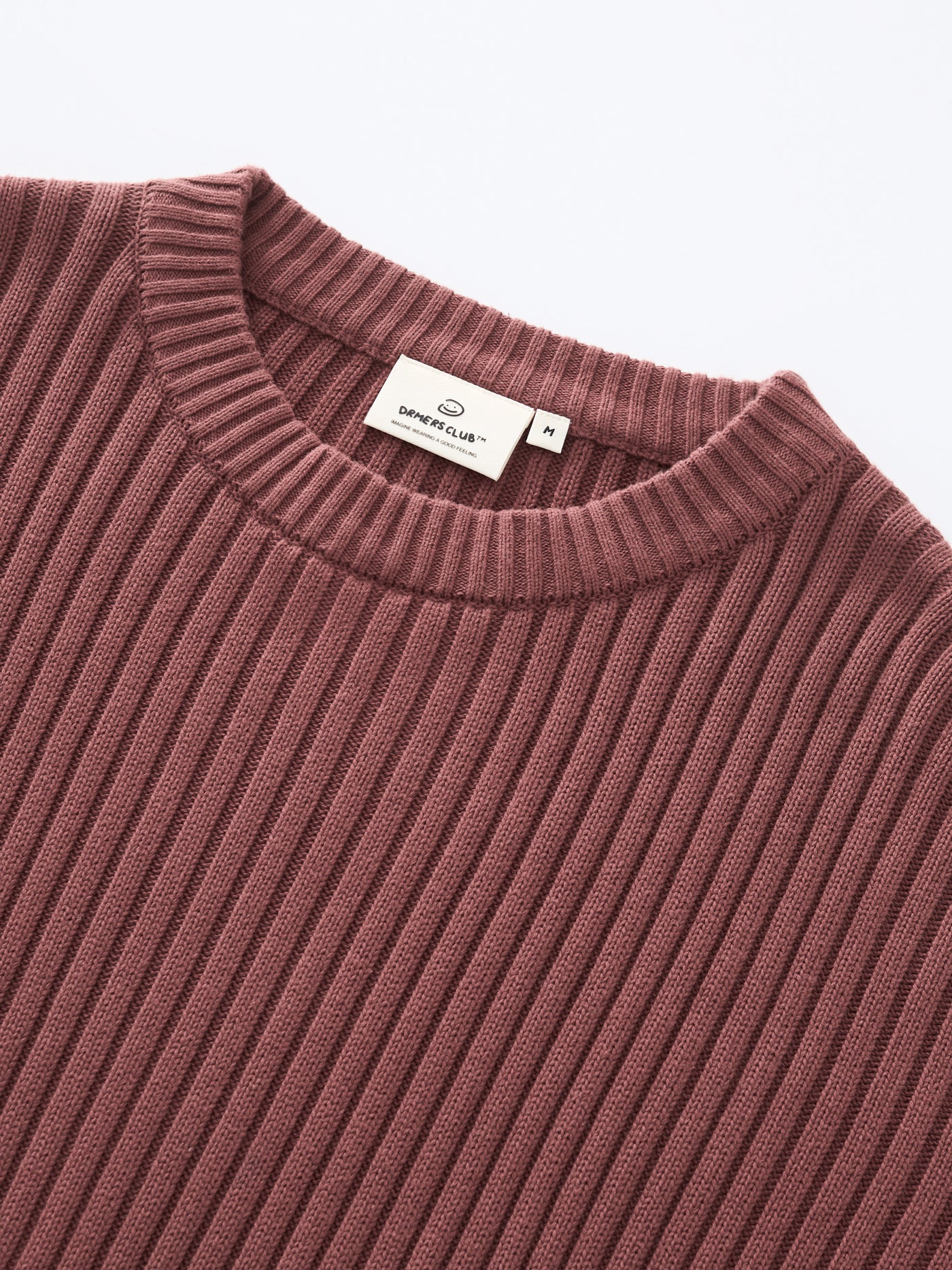 DRMERS RIBBED KNIT - MAROON