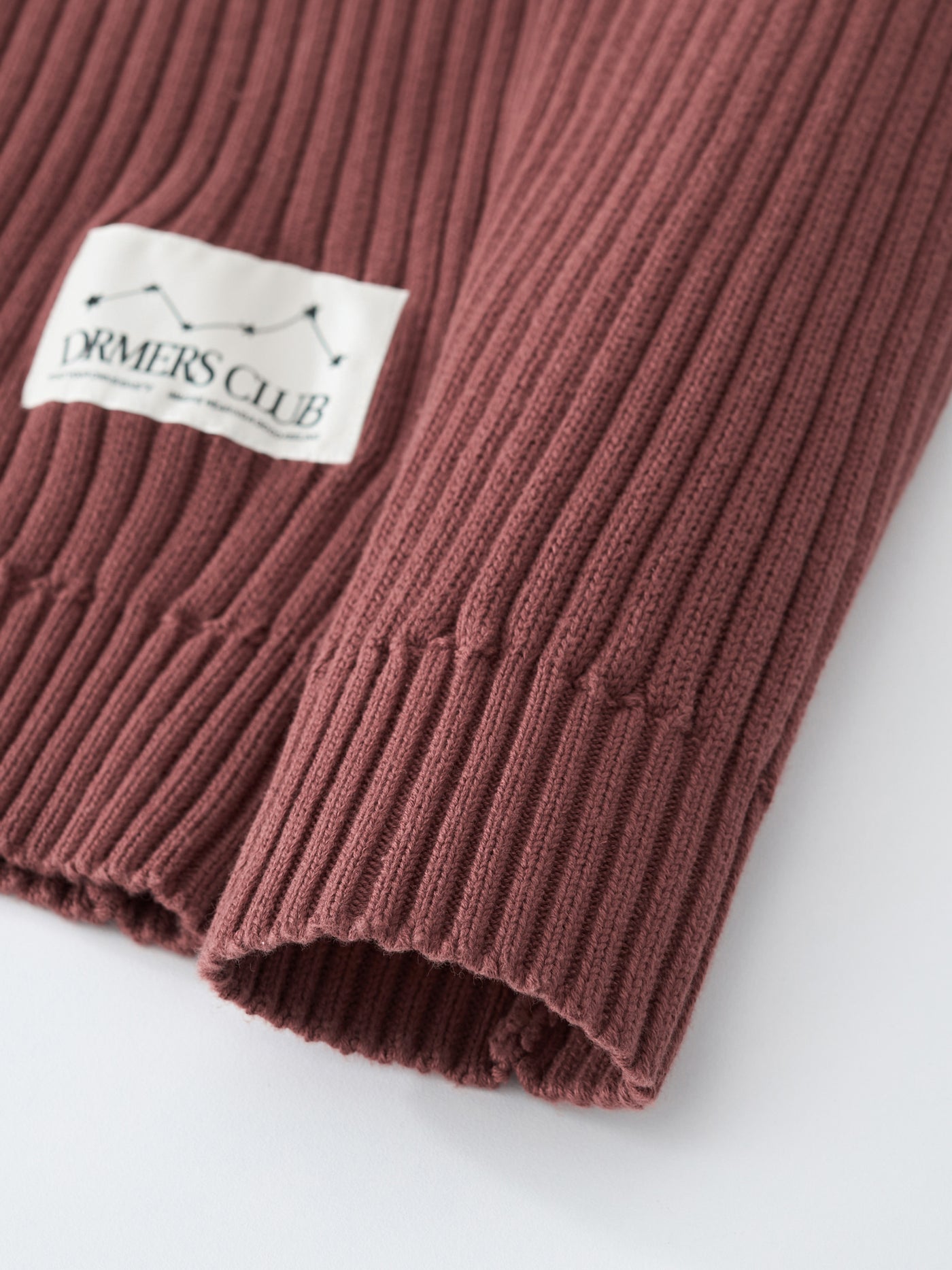 DRMERS RIBBED KNIT - MAROON