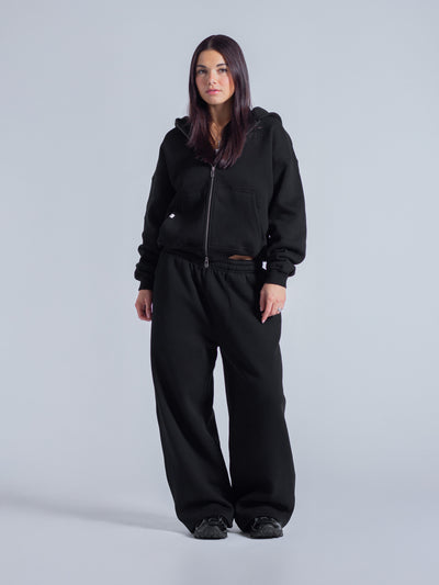 SIGNATURE BASIC DOUBLE ZIP - BLACK