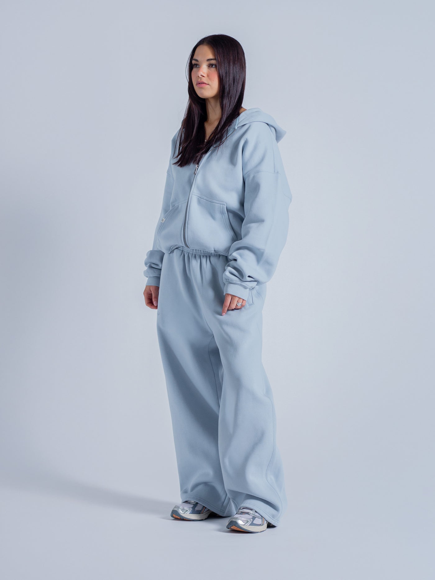 SIGNATURE BASIC DOUBLE ZIP - SKY BLUE