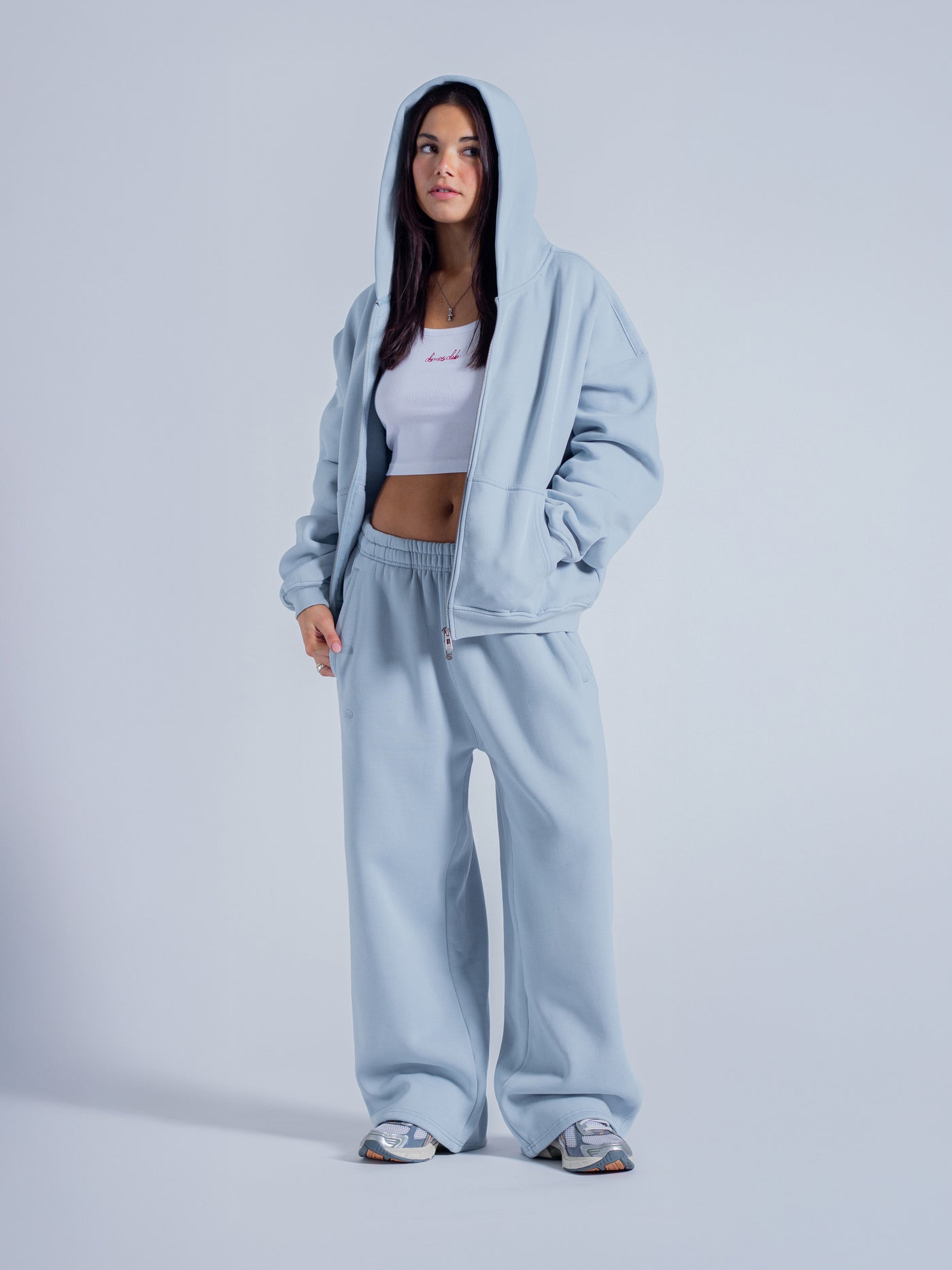 SIGNATURE BASIC DOUBLE ZIP - SKY BLUE