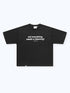 NO MEANING TEE - BLACK