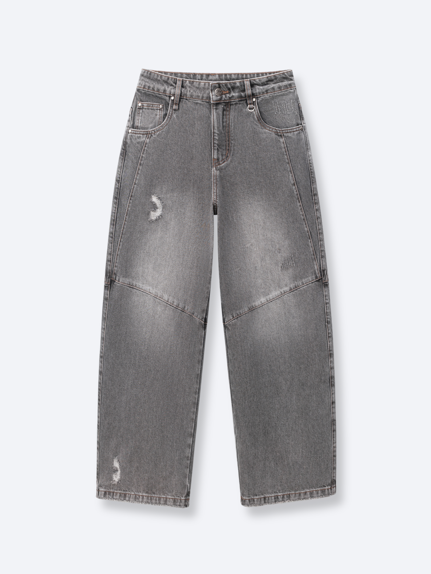 RECONSTRUCTION JEANS - GREY – DRMERS CLUB