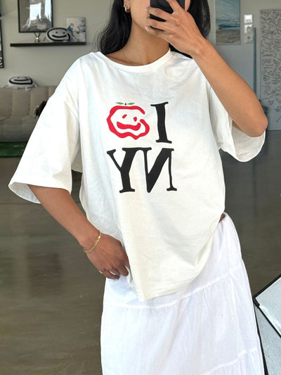 NYC DRMER TEE - WHITE