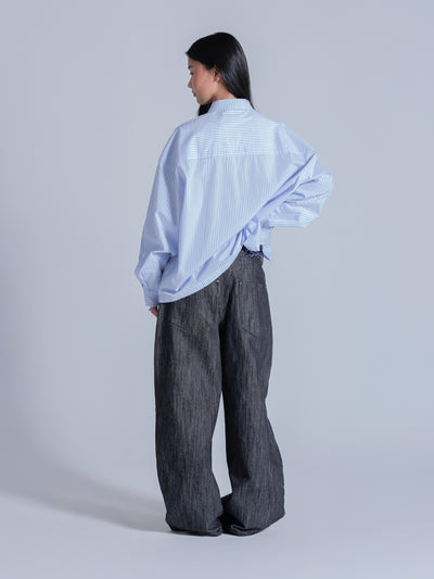 NOT SO FORMAL DRESS SHIRT - BLUE