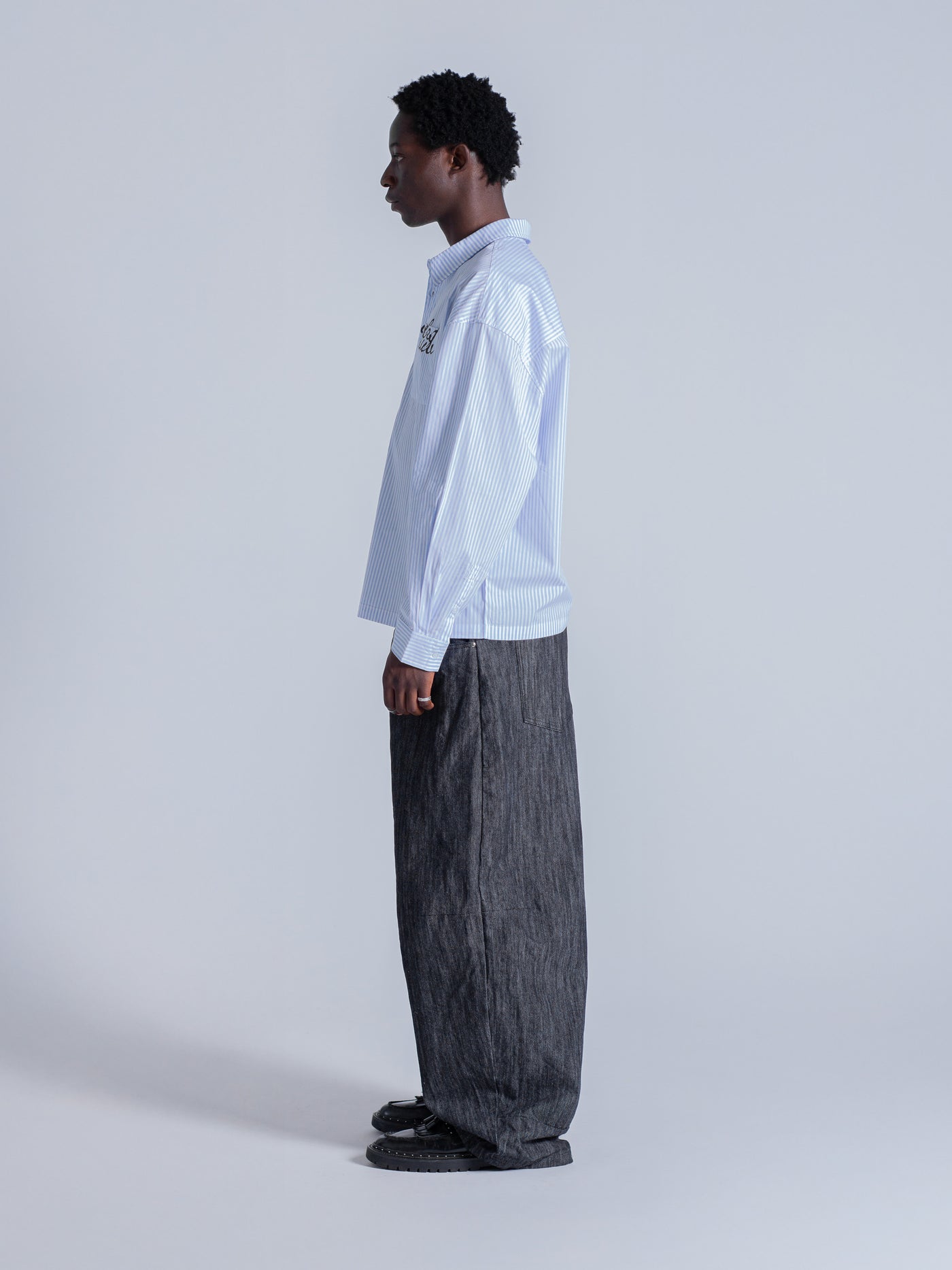 NOT SO FORMAL DRESS SHIRT - BLUE