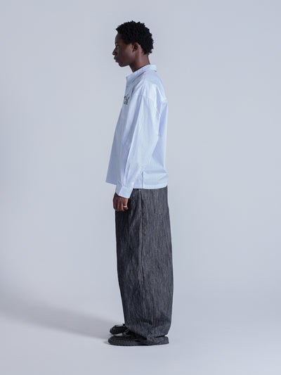 NOT SO FORMAL DRESS SHIRT - BLUE