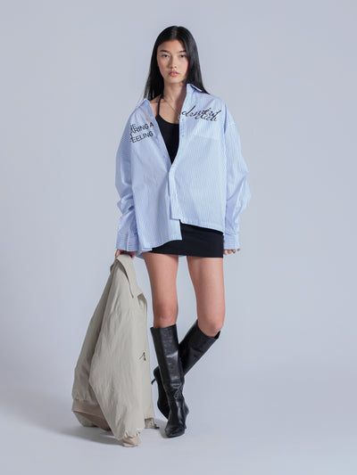 NOT SO FORMAL DRESS SHIRT - BLUE