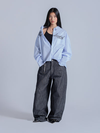 NOT SO FORMAL DRESS SHIRT - BLUE