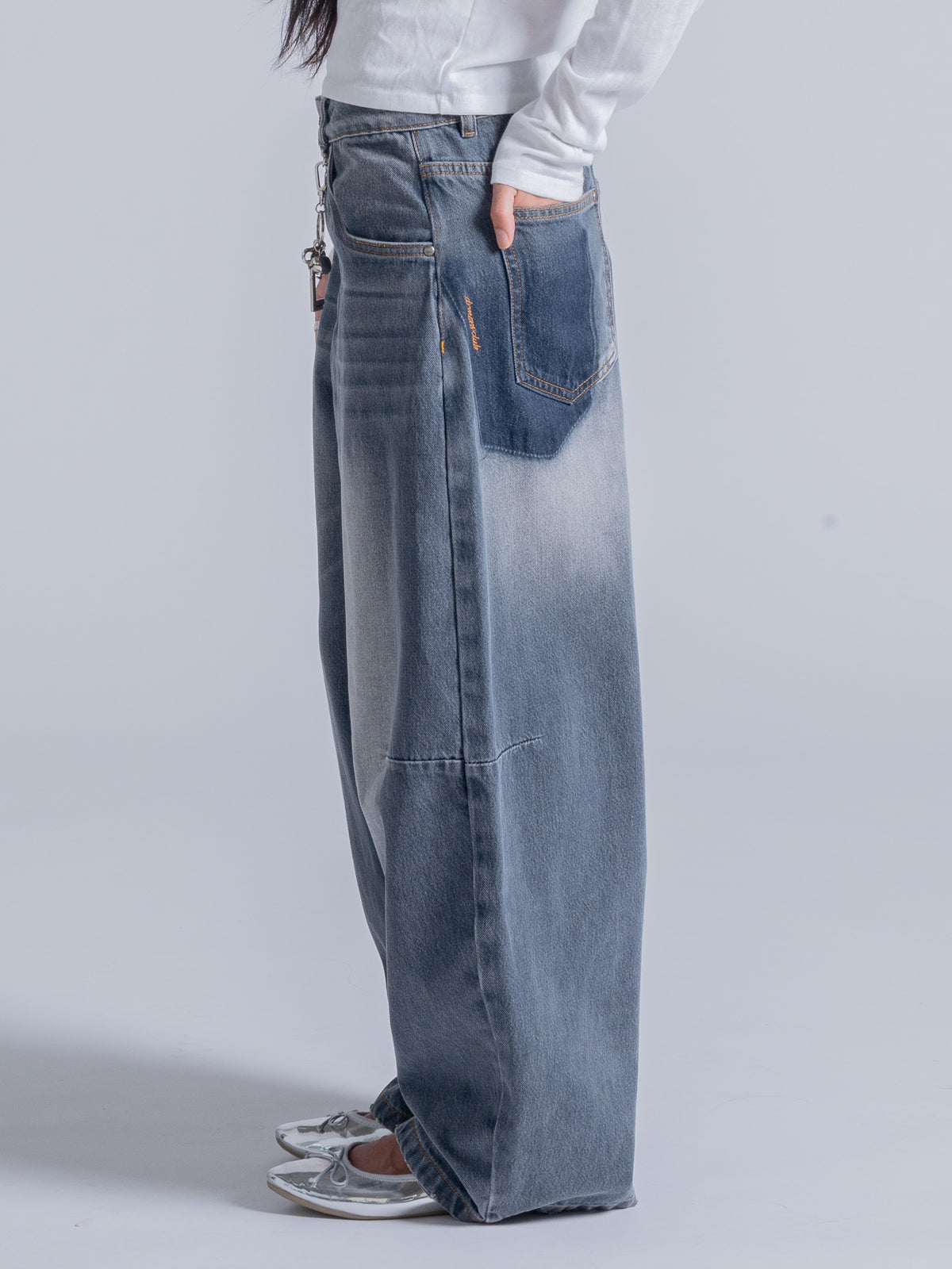 GHOST DENIM - MID BLUE
