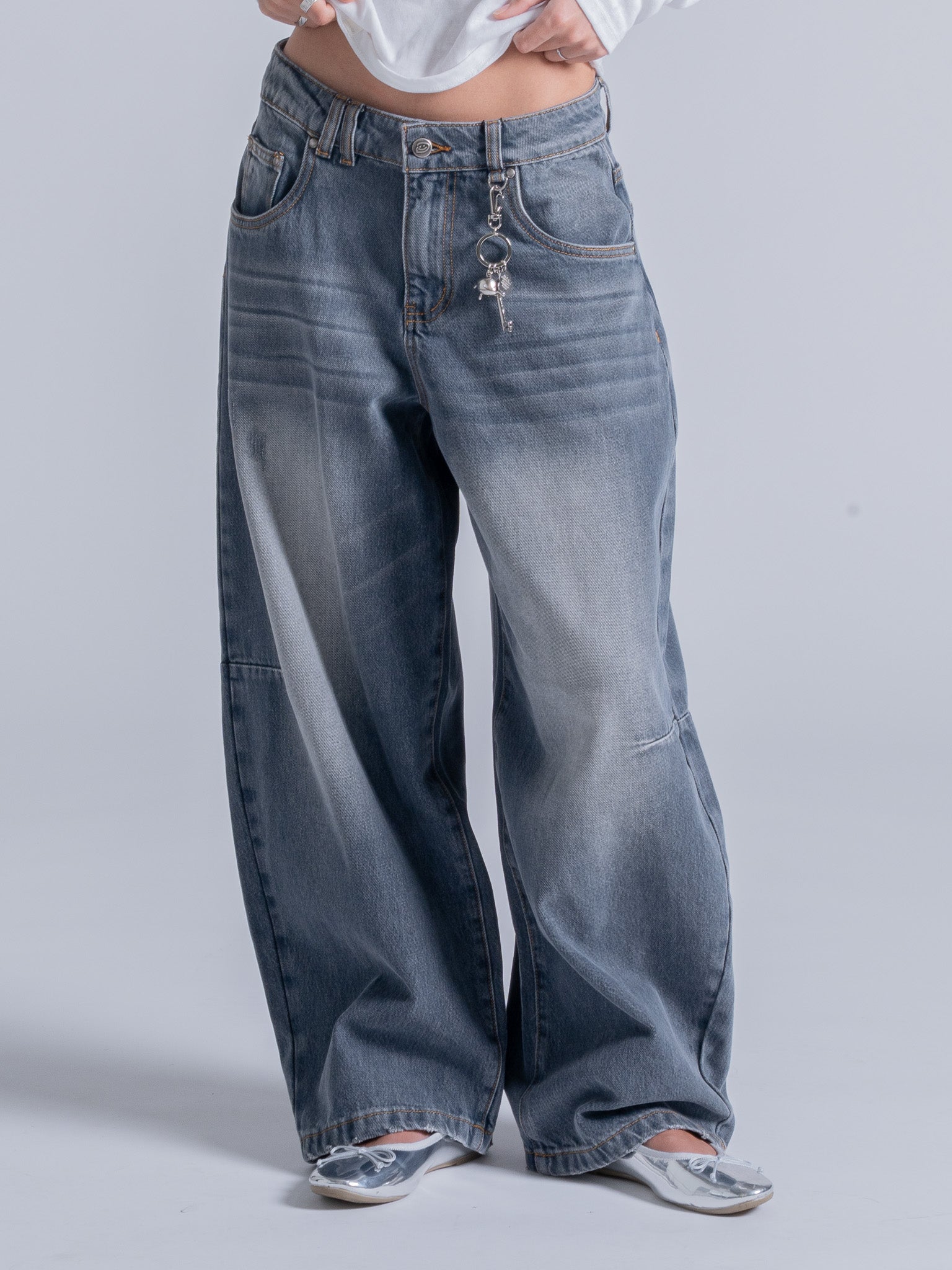 GHOST DENIM - MID BLUE