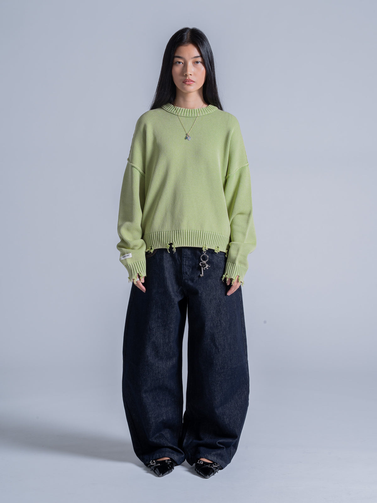 ARCH KNIT - LIME GREEN