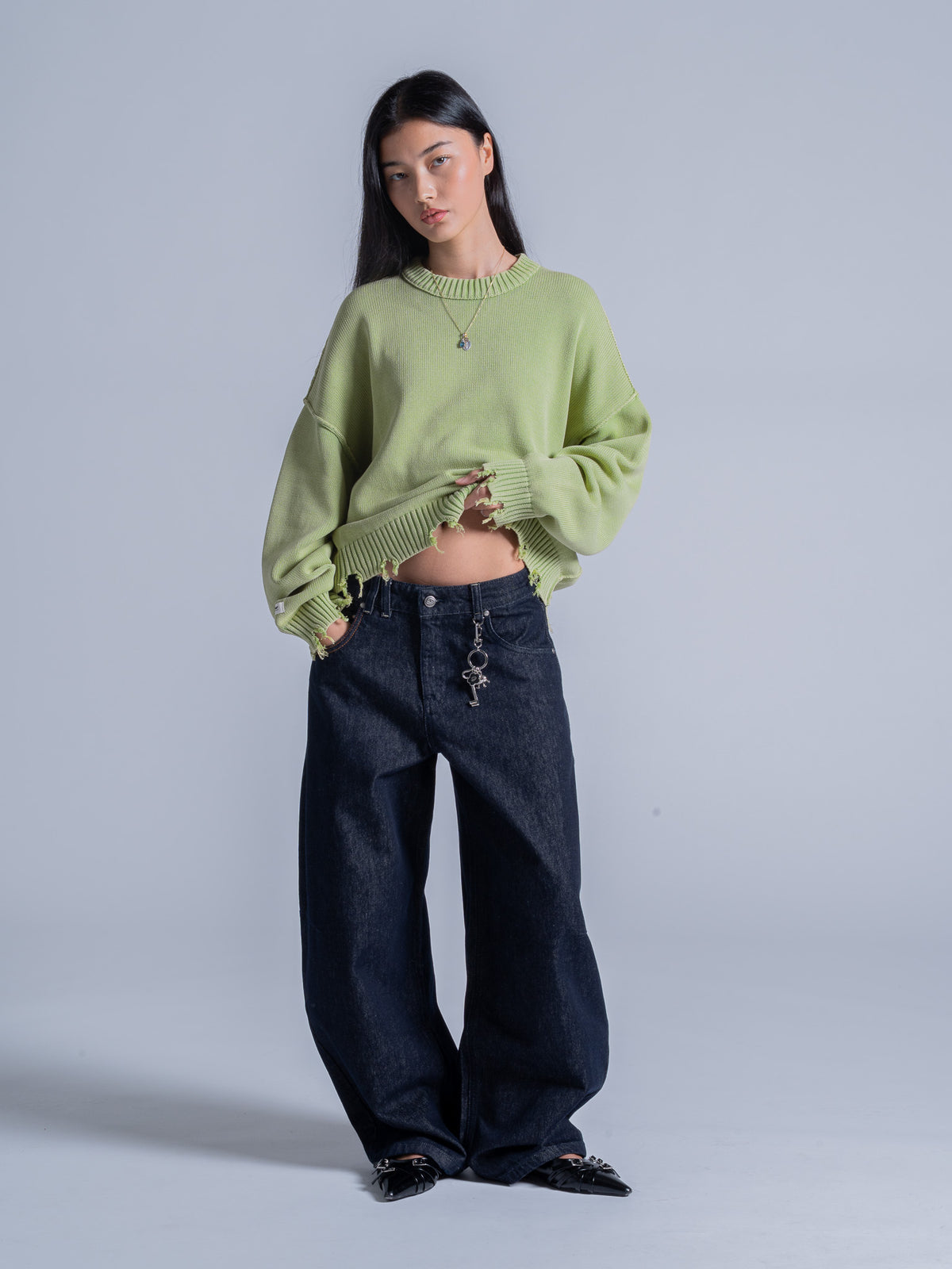 ARCH KNIT - LIME GREEN