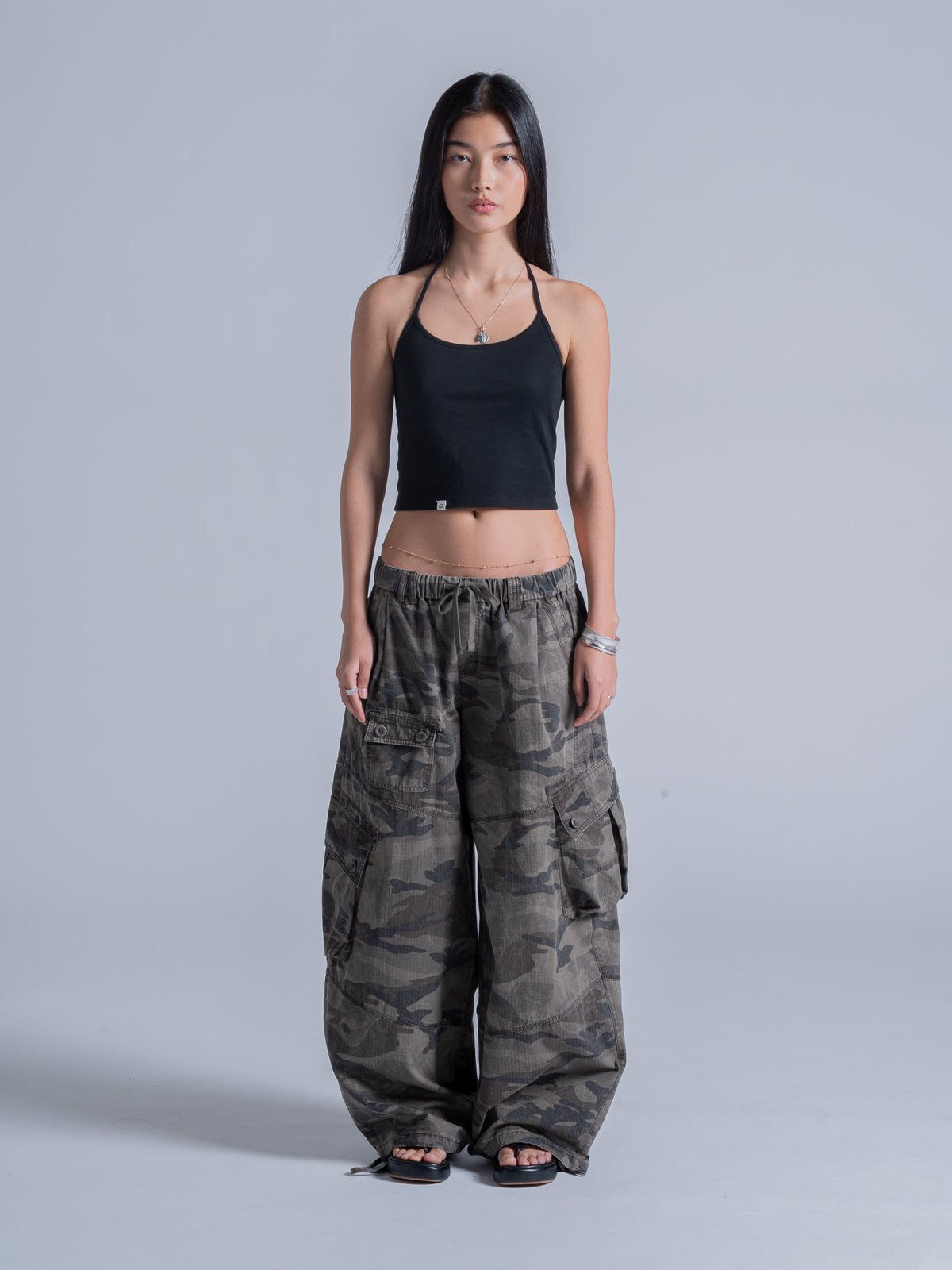 REINFORCED CAMO PANT - GREEN TERRAIN