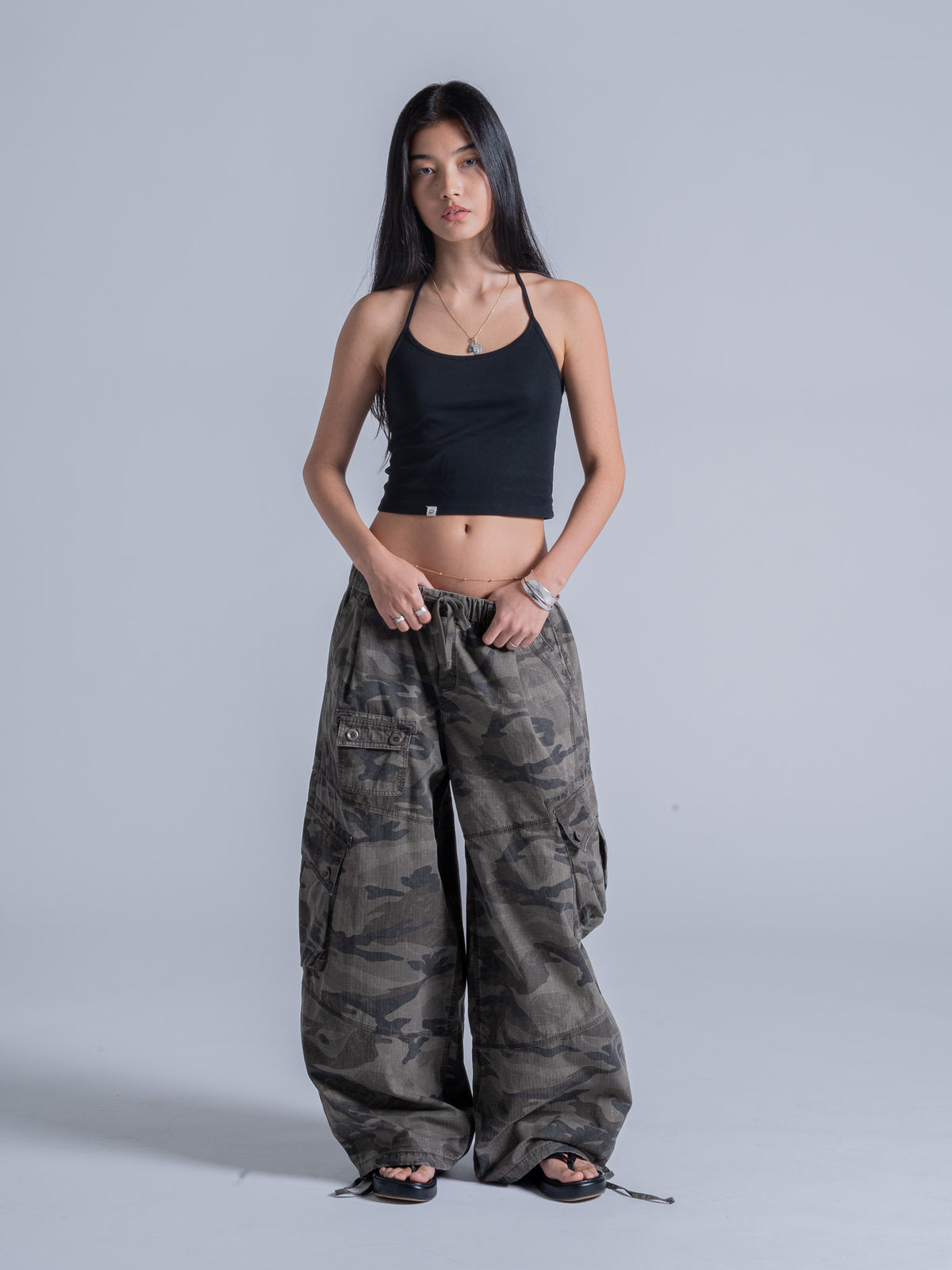 REINFORCED CAMO PANT - GREEN TERRAIN