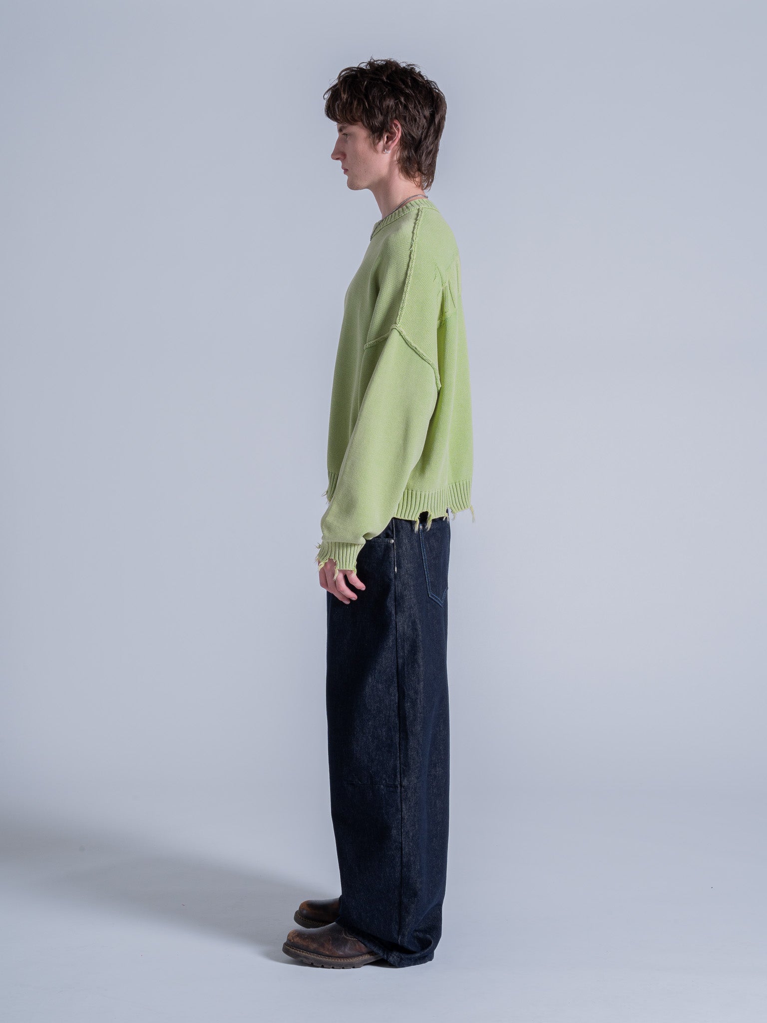ARCH KNIT - LIME GREEN