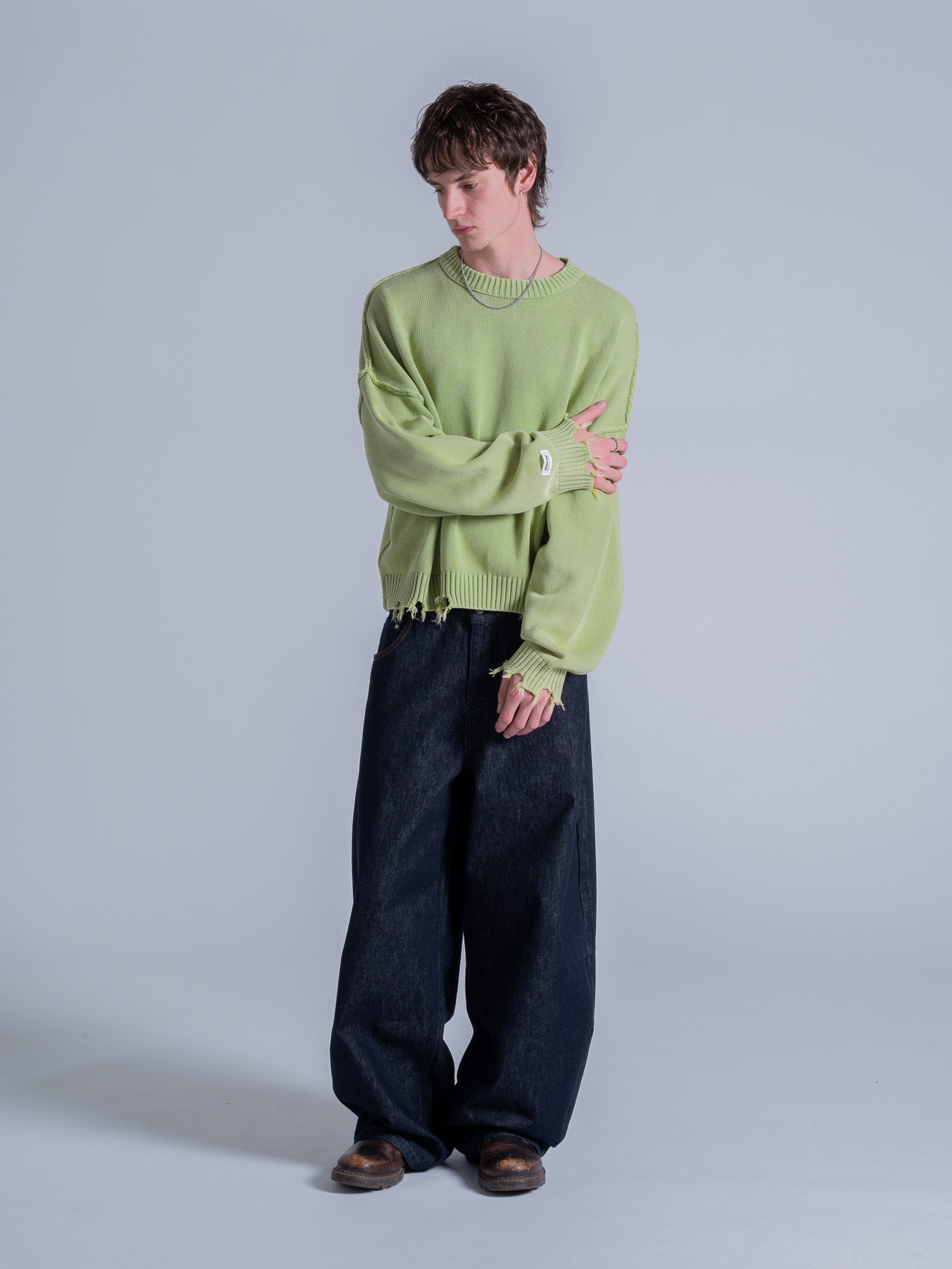 ARCH KNIT - LIME GREEN