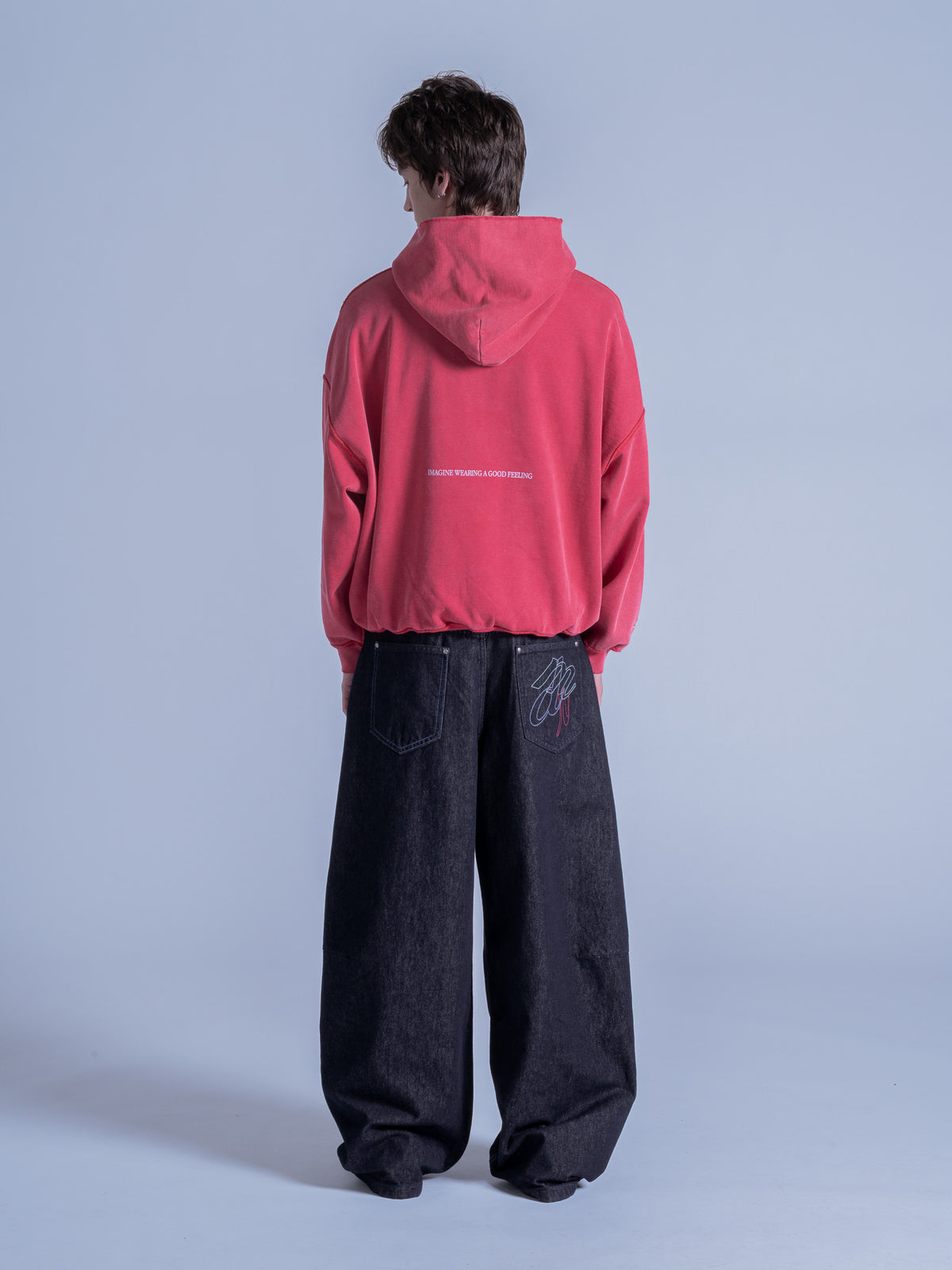 APPLIQUE PULLOVER - VINTAGE CHERRY