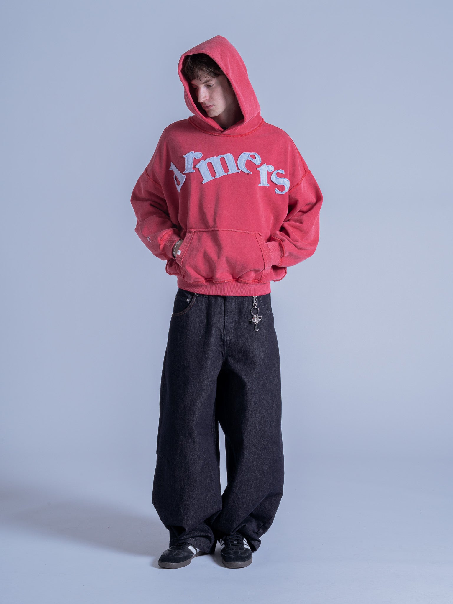 APPLIQUE PULLOVER - VINTAGE CHERRY