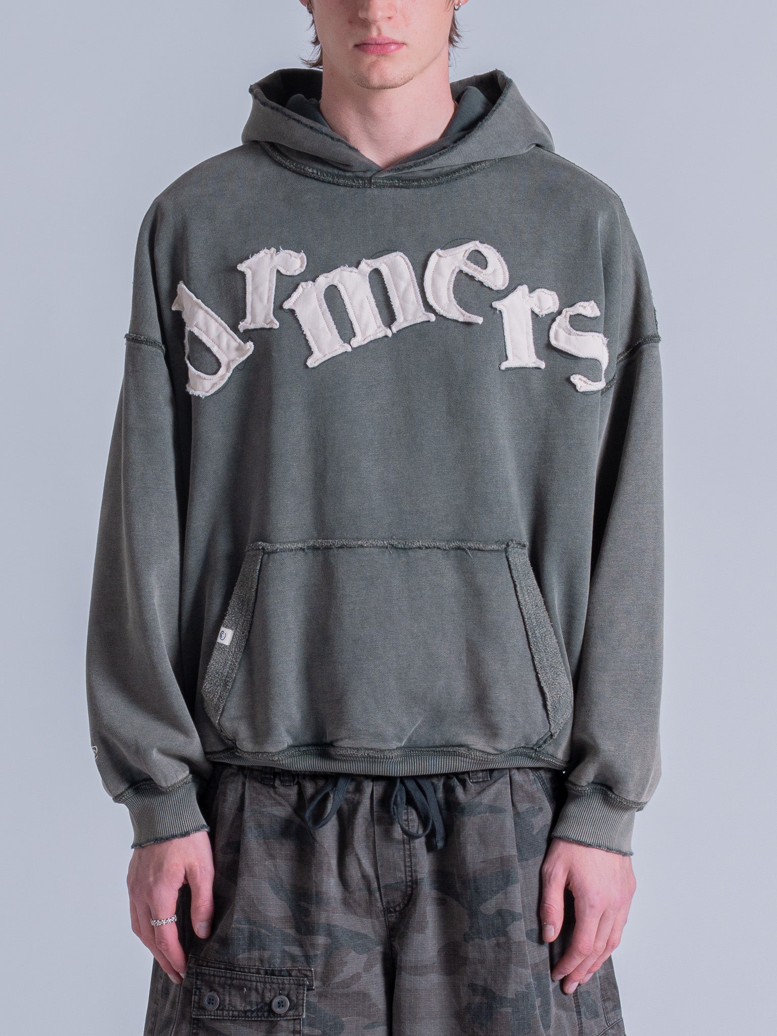 APPLIQUE PULLOVER - VINTAGE GREEN