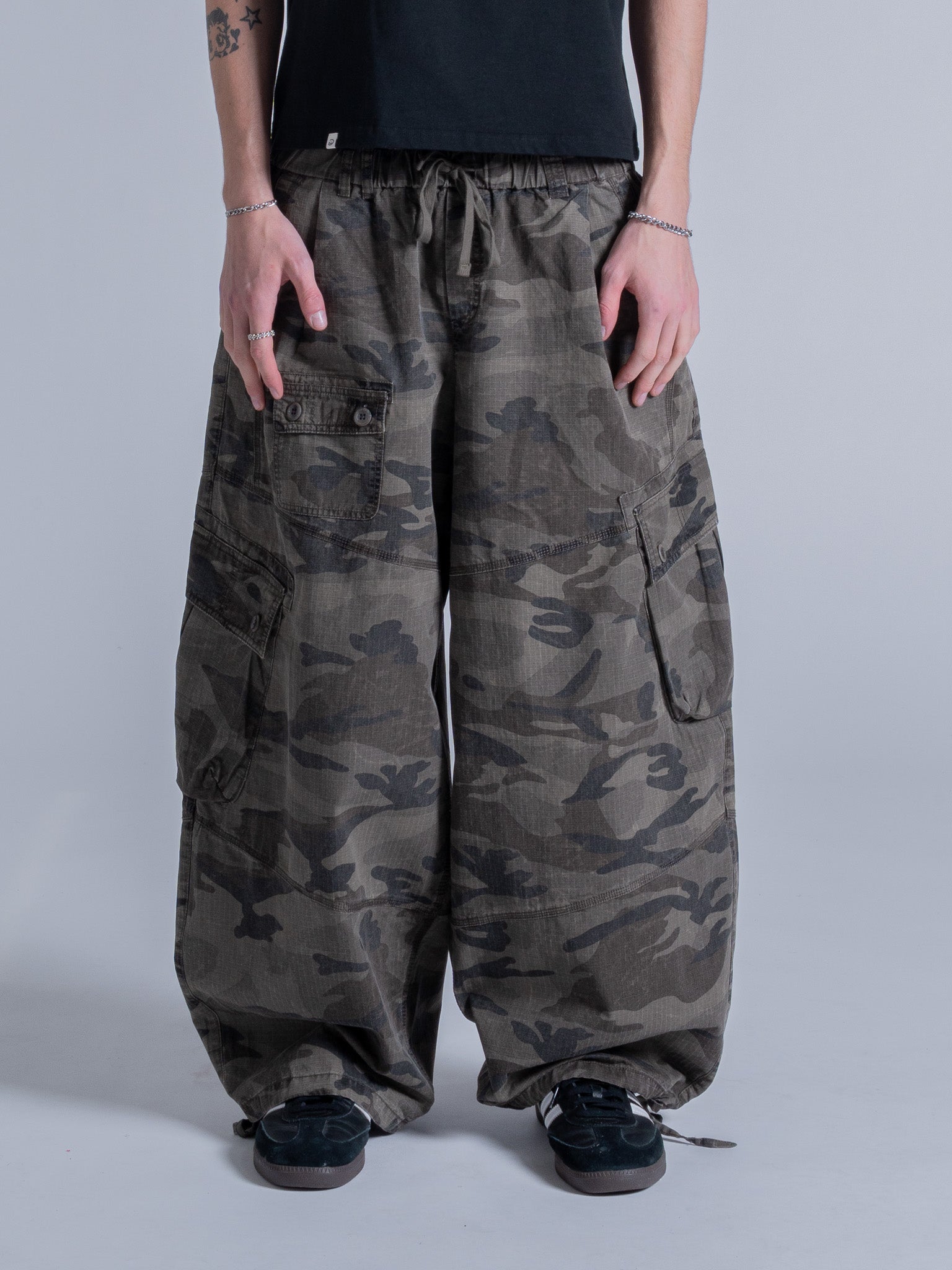 REINFORCED CAMO PANT - GREEN TERRAIN