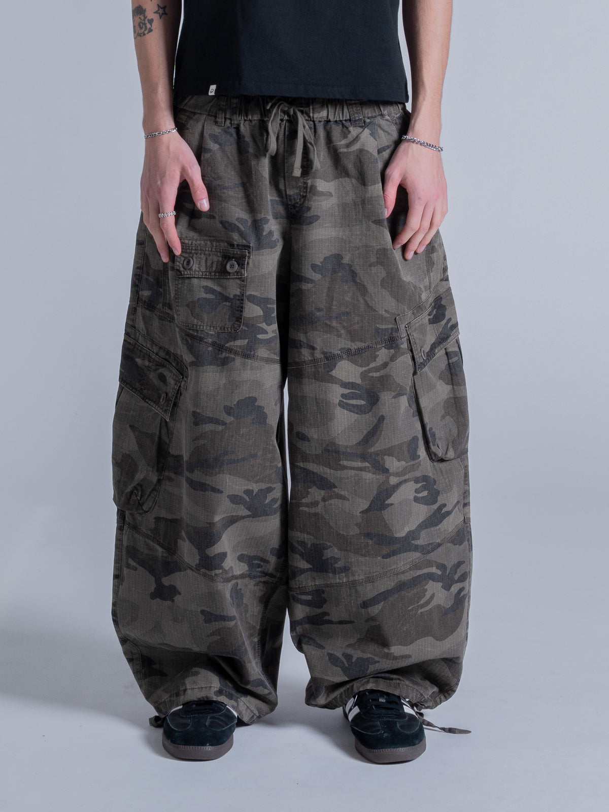 REINFORCED CAMO PANT - GREEN TERRAIN