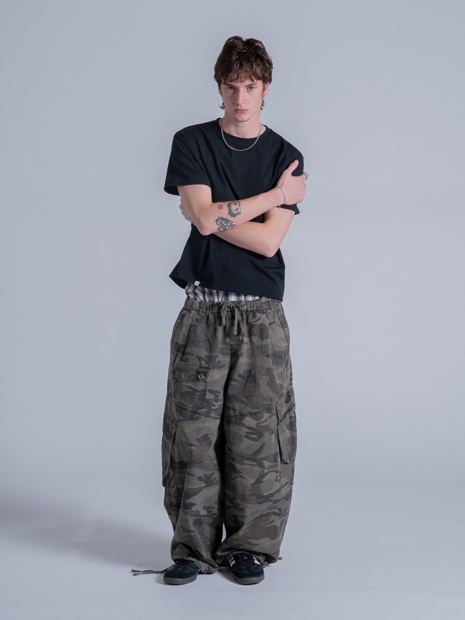 REINFORCED CAMO PANT - GREEN TERRAIN
