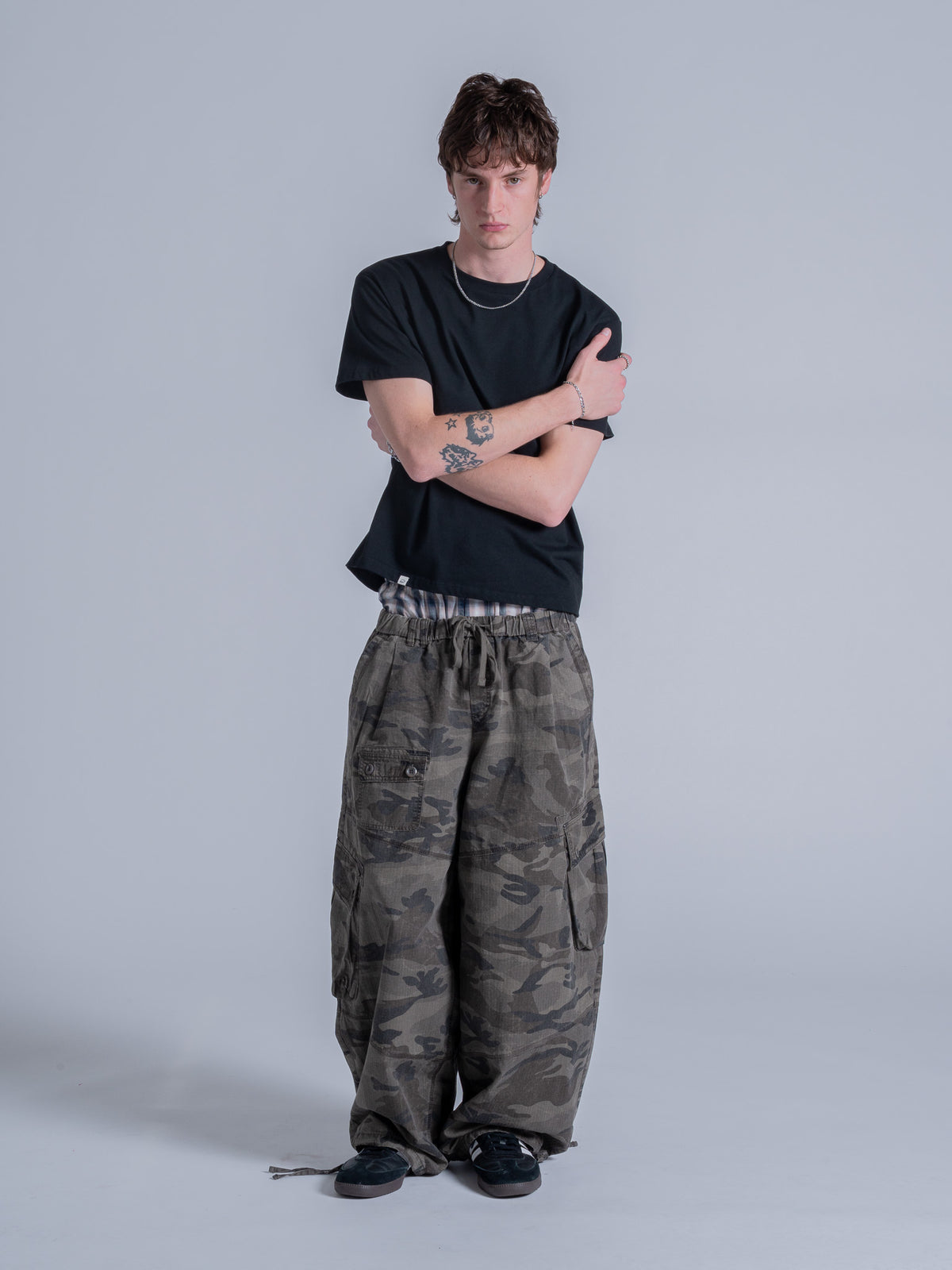 REINFORCED CAMO PANT - GREEN TERRAIN