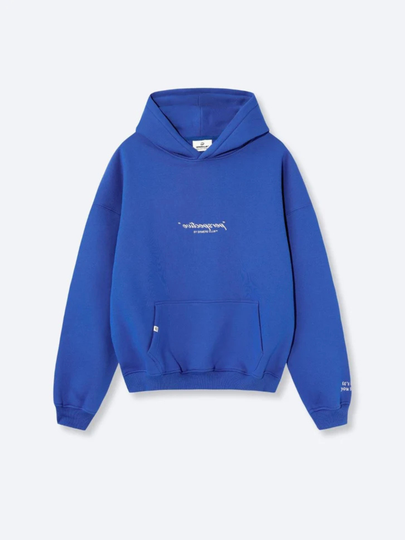 PERSPECTIVE HOODIE - COBALT BLUE – DRMERS CLUB