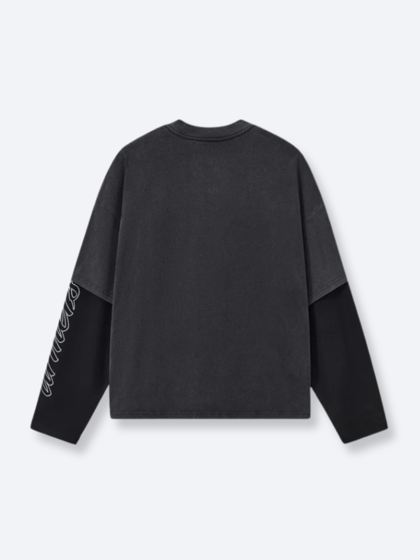 POLARIS LAYERED TEE - BLACK – DRMERS CLUB